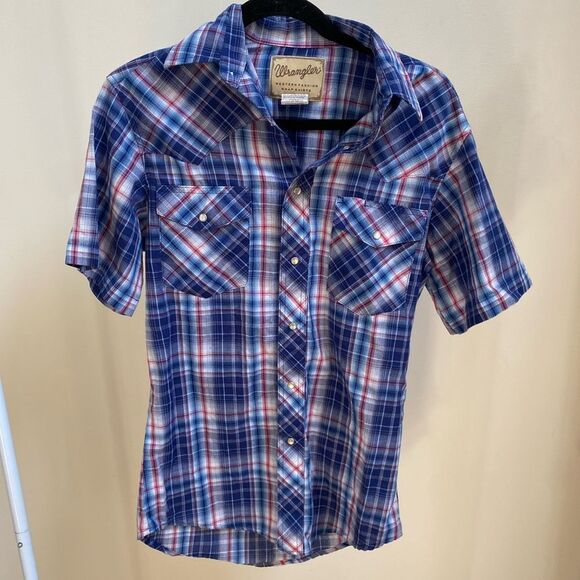 Wrangler western pearl snap button-down - Picture 2 of 5